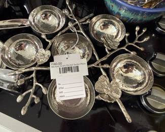 Michael Aram Orchid Seder Plate