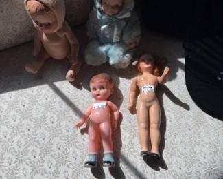 Vtg Dolls