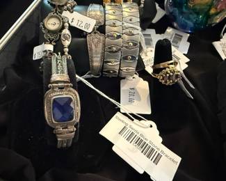 Sterling Sarda Blue Stone Bracelet