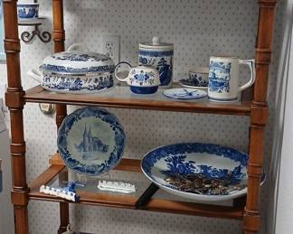 Blue and White Transferware Collection