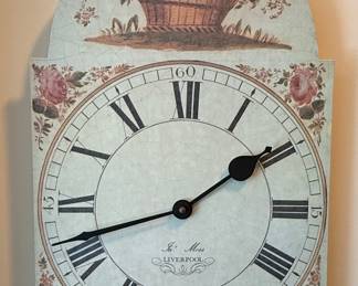 James Moss Liverpool Style Decorative Wall Clock