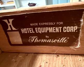 Thomasville Hotel Equipment Corp. Writing Desk