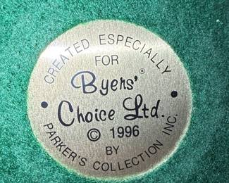 Byers' Choice Ltd. Style Pedestal Clock