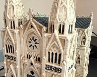 Village Art St. Patrick's Cathedral Figurine