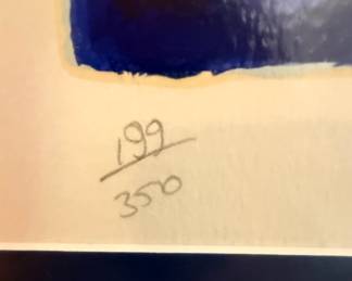 Manna II Limited Edition Lithograph by Hazel Soan