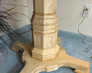 Neoclassical Style Pedestal Dining Table