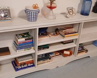 Modern Farmhouse Style Long Bookcase