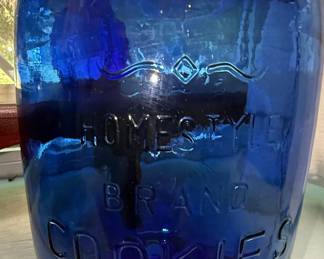 Cobalt Blue Glass Kitchenware Collection