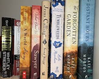 Collection of Assorted Hardcover Biographies and Fiction