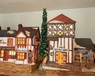 Department 56 Dickens Village "The Old Curiosity Shop" & "Blythe Pond Mill"