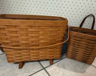 Longaberger Handwoven Basket Set
