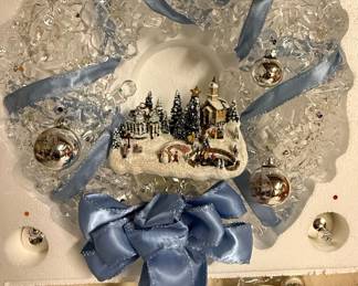 Thomas Kinkade Holiday Brilliance Wreath