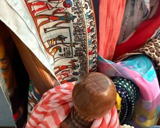 Assorted Vintage Silk Blend Scarves