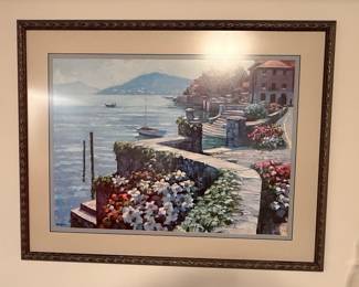 Howard Behrens "Il Lago Como" Print