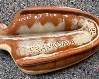 Frankoma Pottery Fish Dish T8