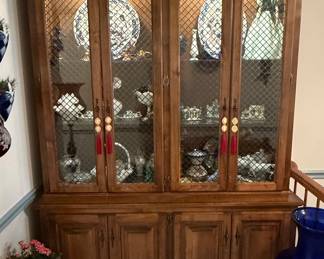 Henredon French Provincial China Cabinet