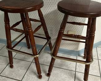 Virginia House Spindle Back Bar Stools