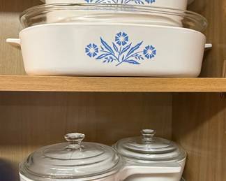 CorningWare Cornflower Blue Casserole Dishes Set