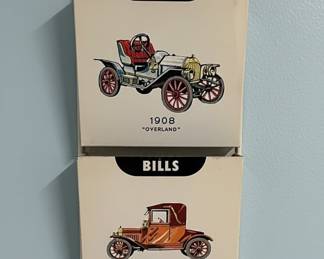 Vintage Metal Wall Mail Sorter Classic Cars
