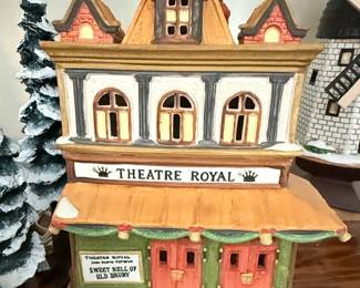 Department 56 North Pole Greenhouse, Dickens Village Dursley Manor & Theatre Royal