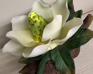 Magnolia Flower Night Light Lamp Style