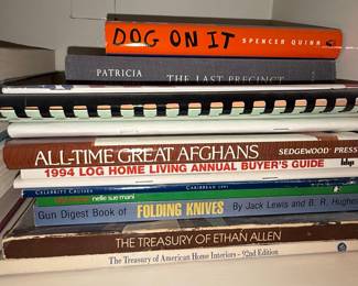 Assorted Estate Books Collection