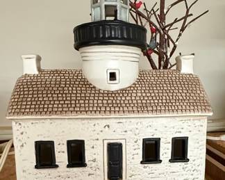 Lefton Old Point Loma Lighthouse Lamp