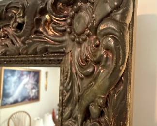 Ornate Giltwood Wall Mirror