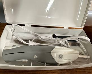 General Electric Electric Knife with Case