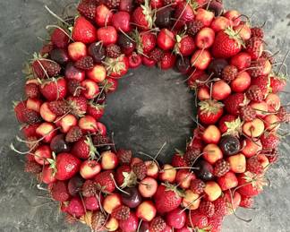 NDI Sugared Fruit Wreath