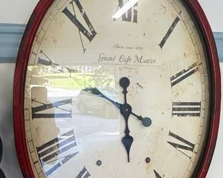 Grand Cafe Margot Style Wall Clock