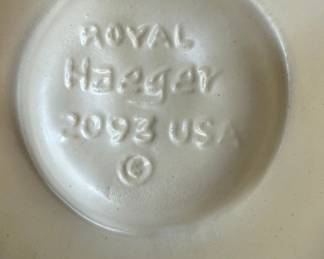 Royal Haeger 2093 Floral Ceramic Ashtray