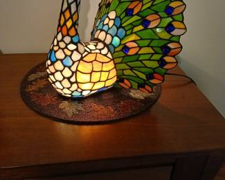 Cobalt Blue Urn Shaped Glass Floor Vase
