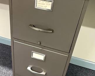 Vintage Metal Filing Cabinets
