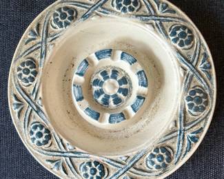 Royal Haeger 2093 Floral Ceramic Ashtray