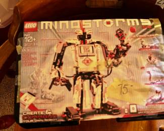 #055 LEGO Mindstorms Robot in Box w/Parts in Drawers $75.00