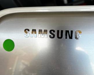 #039 Samsung Washer Top Load w/o Agitator (as is condition) $30.00