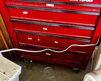 #053 Craftsman Rolling Tool Cabinet w/5 drawers - 27x18x29 $45.00