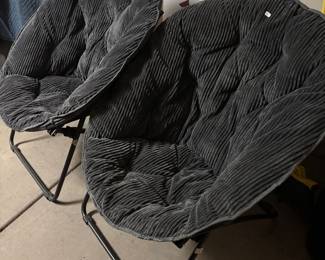 Folding Saucer Chair