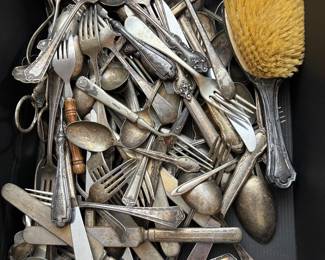 Bulk Vintage Silver Plate Flatware