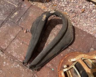 Antique Leather Horse Collar