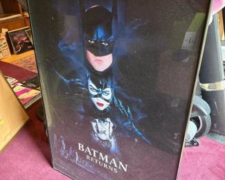 289 batmanreturnsframedposterwithmichae