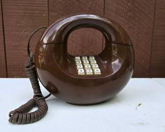 231 westernelectricbrownpushbuttondonut