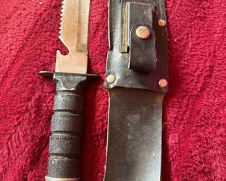 333 survivalknifewithblackhandleandshe