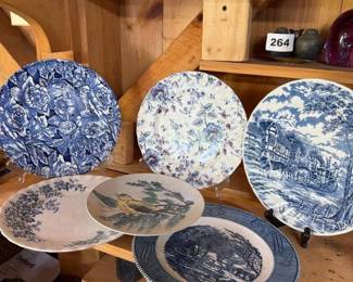 255 vintagedecorativeplatesenglishandam