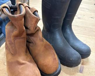 143 workbootsandsteeltoerubberboots