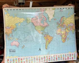 357 colorprintmapoftheworldbyamerican