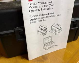 177 3mservicevacuummodel497intoolcase