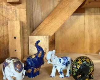 273 porcelainelephantfigurineshandcrafted