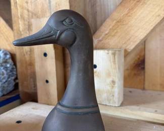 013 duckheaddoorstopbronzewarestyle